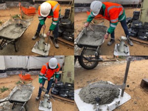 Essai d'affaissement au cône d'Abrams est un essai réalisé sur le béton frais BPAI